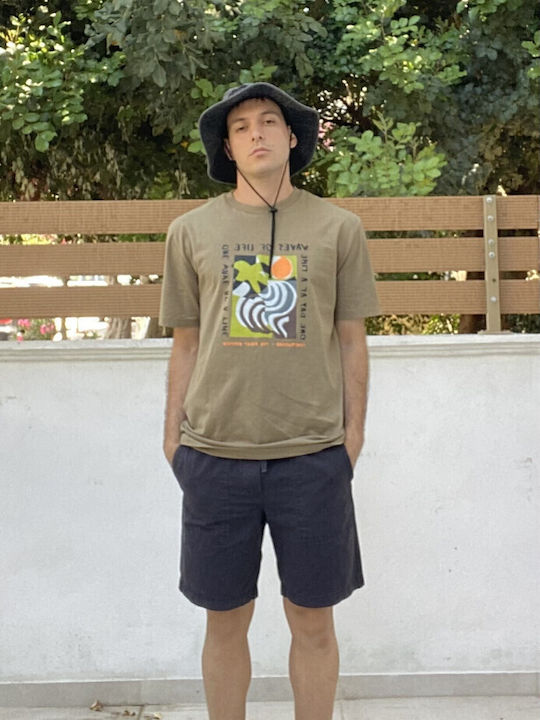 Funky Buddha T-shirt Χακί
