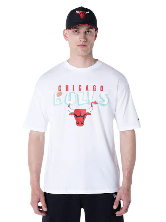 New Era Chicago Αθλητικό T-shirt Λευκό