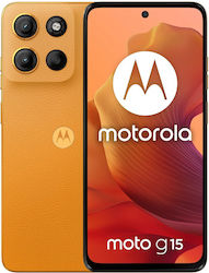 Motorola Moto G15 Dual SIM (8/256GB) Оранжев