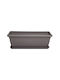 Micplast Mojito Ζαρντινιέρα Πλαστική Ανθρακί 40x20x17εκ.