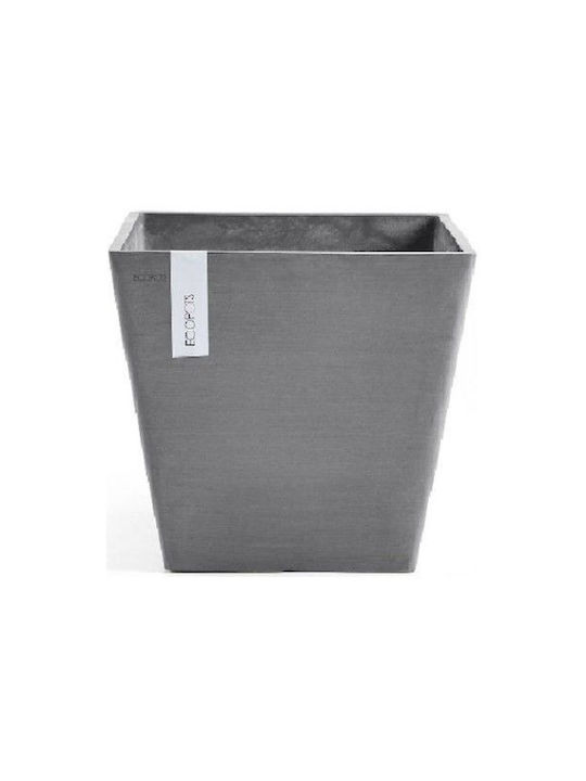 Ecopots Rotterdam Γλάστρα Πλαστική Ανθρακί 20x2...
