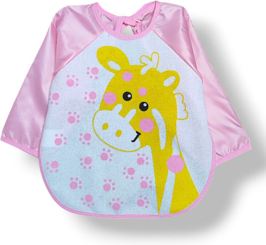 Babydom Wasserdicht Schutzanzug Stoff mit Ärmel Pink