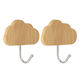 Κρεμαστράκια Αυτοκόλλητα Σετ 2τμχ T-d Bamboo Nuage 9064195