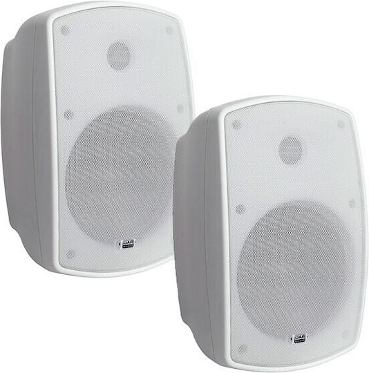 Dap Audio Evo 5t Weiß Set 2 100V Innen-Außen Lautsprecher