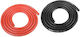 Team Corally Ultra V+ Silicone Wire Super Flexible Black Red 10awg 2683 0.05 Strands Odø 5.5mm 2x 1m Team Corally
