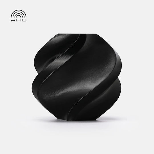 Bambu Lab TPU 3D Printer Filament 1.75mm Μαύρο 1kg 1τμχ (Spool)