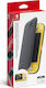 Nintendo Flip Cover Υφασμάτινη Θήκη Προστασίας για Κονσόλα Switch Lite Γκρι