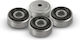 Dynavox 208046 Aluminum Feet Large Silver Set of 4 Pieces