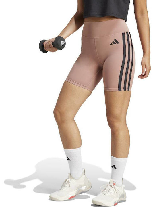 adidas Optime Essentials 3-Stripes Women's Training Leggings Pink