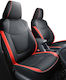 Set Huse Auto 14buc Piele Negru