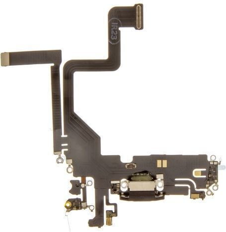 Καλωδιοταινία Θύρα Φόρτισης Iphone 14 Pro Flex Cable Charging Connector Black