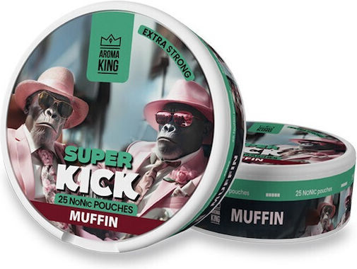 Aroma King Pouches Nikotin X-Stark mit Geschmack Muffin Ohne Nikotin