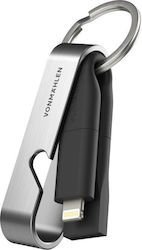 Vonmählen All-in-one Allinone Cable High Six 6in1 Black Silver Incl Bottleopener Hsi00002
