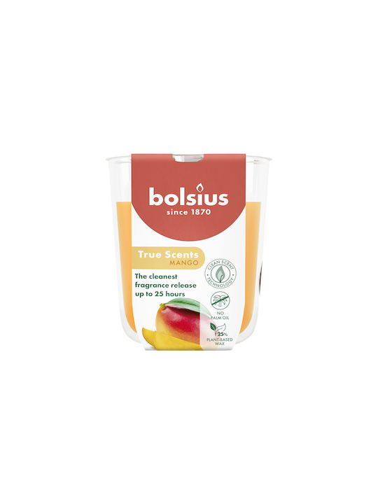 Bolsius True Scents Scented Candle Φ8x7.3cm Mango