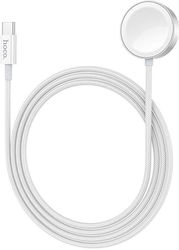 Hoco Cw59 Φορτιστής για APPLE Watch, SAMSUNG Watch Λευκός Hoco Cw59 Φορτιστής για APPLE Watch, SAMSUNG Watch Λευκός