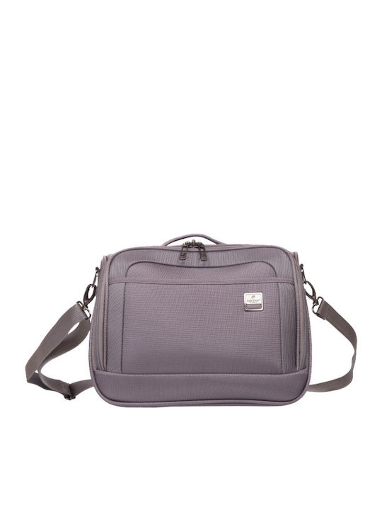 Airtex Τσάντα Beauty Case Γκρί Αδιάβροχο Ύφασμα Cbt45wt 25458-07