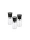 Rosle Manual Set Spice Mills made of Ceramic in Black Color 15cm 3pcs