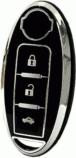 Προστατευτική Θήκη Tpu Smartkey Κλειδιού Τύπου Nissan 3 Κουμπιά