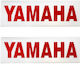 Qtr Yamaha 3D Aufkleber 11,5 x 3,5 cm 2 Stück