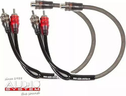 Audio System Z-evo 2x RCA male - 2x RCA female