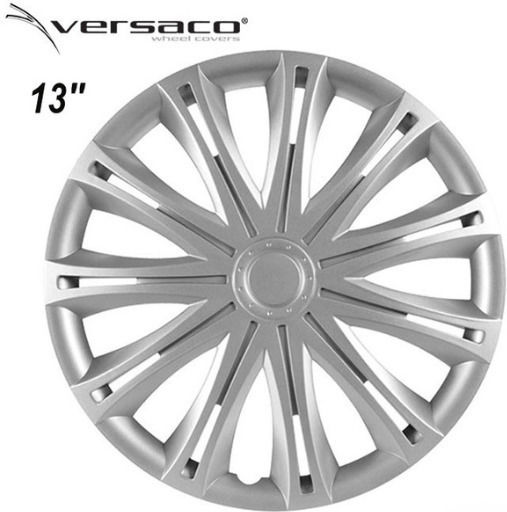 Versaco Auto Radkappen Set Spark 4Stück 13" Silber/Silber