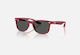 Ray Ban Wayfarer Kinder-Sonnenbrillen Burgundische