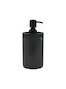 Dispenser Polyester Black Color Marble Look 7.5x7.5x17cm Ankor 842346