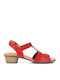 Sandalen Rot