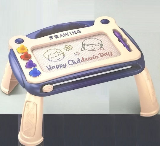 Μαγνητικός Πίνακας Σχεδίασης Μπλε Happy Doodle Νο 881 Oem