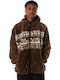 Bronze56k Herren Fleecejacke Brown
