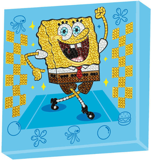 Κατασκευή Ψηφιδωτό Diamond Big Dotz Box Sponge Bob 28x28cm