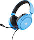 Trust GXT 498 Forta Over Ear Căști Gaming cu Conectivitate 3,5 mm Albastre pentru PS5