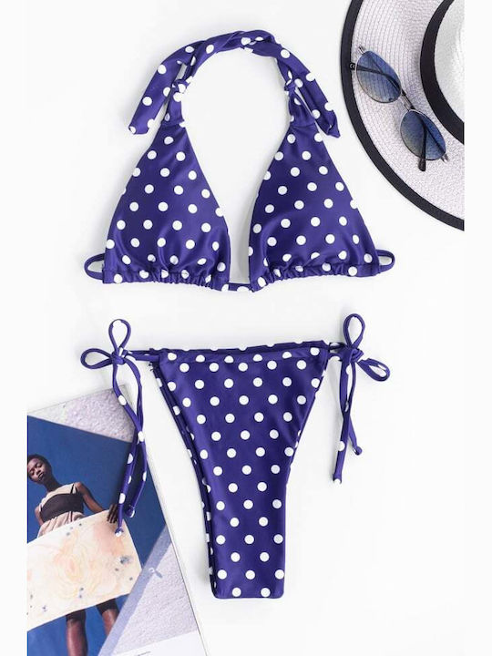 Decoro Set Bikini 3 Τεμαχίων Τριγωνάκι με Αφαιρ...