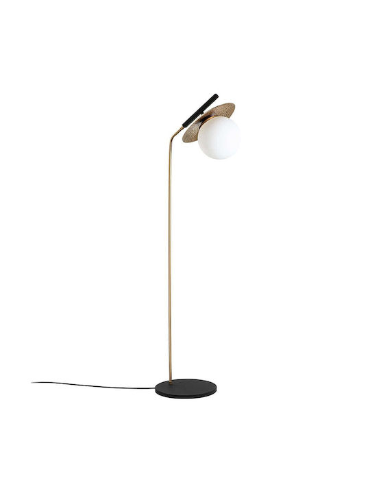 Opviq Anemon Φωτιστικό Δαπέδου Υ138xΜ37εκ. με Ντουί για Λαμπτήρα E27 Κίτρινο