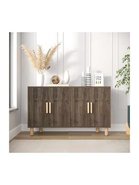 Sideboard Roger Wooden Walnut-oak 120x29.6x73.6cm