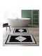 L'Εssentiel Maison Σετ Πατάκια Μπάνιου 299ANR1650 Black-white 2τμχ