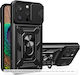 Techsuit Camshield Back Cover Σιλικόνης Μαύρο (Oppo Reno13 F 4G, Oppo Reno13 F 5G)