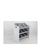 U-Grow Система за съхранение на играчки сив 63x30x60см