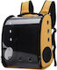 Dog/Cat Carrying Yellow Backpack for 6kg Pets L38xW16xH28cm