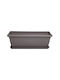 Micplast Mojito Planter Box Plastic Charcoal 60x20x17cm.