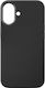 Cellular Line Задна Корица Силикон Черен iPhone 16