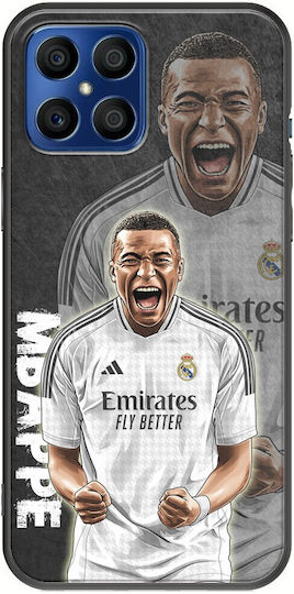 Football Stars Kylian Mbappe Honor X8 Black TPU Black Silicone