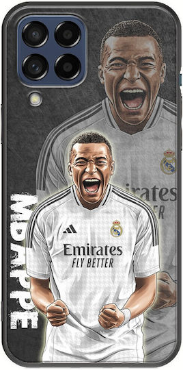 Stele Fotbalistice Kylian Mbappe Samsung Galaxy M53 5G Negru TPU Silicon Negru