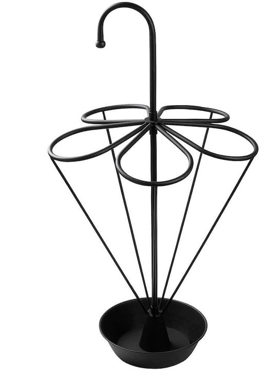 Ομπρελοθήκη 247hfm1218 40x40x76cm Black Aberto Design Μέταλλο
