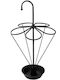 Ομπρελοθήκη 247hfm1218 40x40x76cm Black Aberto Design Μέταλλο