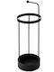 Suport pentru umbrele 247hfm1224 22x22x67cm Negru Aberto Design Metal