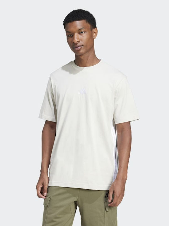 adidas Essentials 3-stripes T-Shirt Weiß