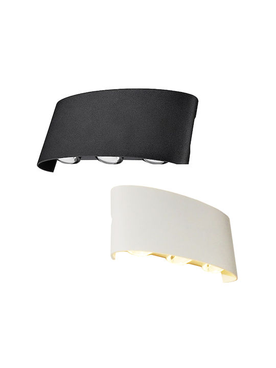 Dimmable Led Wall Lamp 8w Smart Wifi Rgb 3000k-6500k Waterproof Ip65 700lm Compatible Tuya Smartlife White Dimmable Led Wall Lamp 8w Smart Wifi Rgb 3000k-6500k Waterproof Ip65 700lm Compatible Tuya Smartlife White