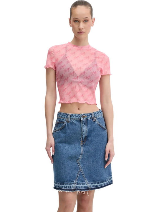 Hugo Γυναικείο T-shirt Pink