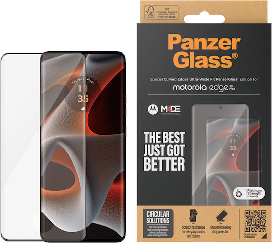 PanzerGlass Закалено стъкло (Motorola Edge 50 Pro)